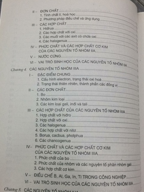 Sách - Hoá học Vô cơ Quyển 1: Các nguyên tố s và p