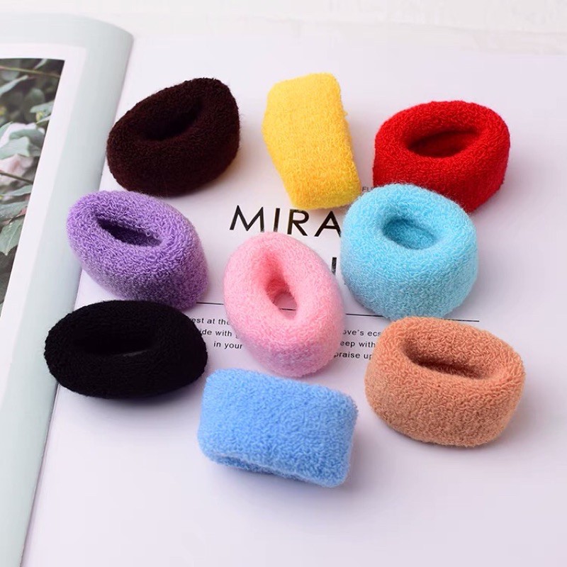 Dây buộc/búi tóc hình bánh donut