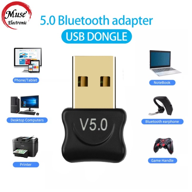 Usb Nhận Tín Hiệu Bluetooth 5.0 Không Dây V5.0 Cho Máy Tính