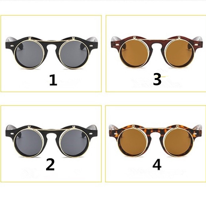 Kính mát 2 lớp phong cách retro | BigBuy360 - bigbuy360.vn