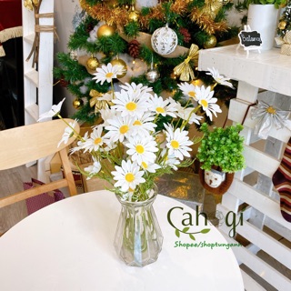 Hoa Giả - Cúc Hoạ Mi Cành 5 Bông Lớn