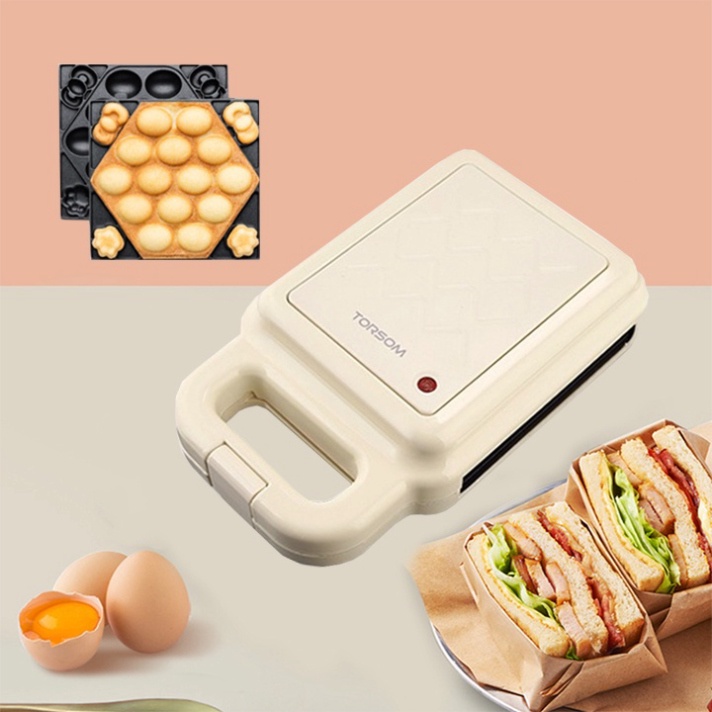 Máy làm bánh khuôn trứng gà non mini Torsom