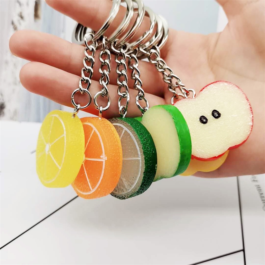Móc Khóa Hình Quả Chanh Ngộ Nghĩnh