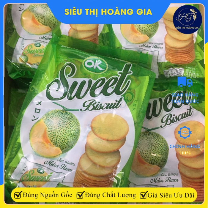 Bánh Ok Sweet Thái Lan Bịch 12 gói.
