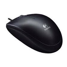 Chuột máy tính Logitech B100 Đen chính hãng Digiworld