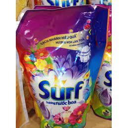 Nước Giặt Surf Hương Nước Hoa Túi 3.1kg