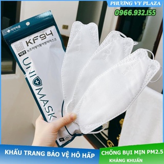 10 chiếc khẩu trang 4 lớp kf94 uni mask