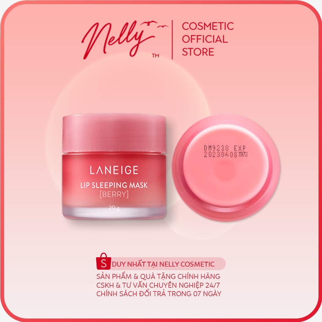 [❤️SIÊU KHUYẾN MÃI❤️] Mặt nạ ngủ cho môi Laneige 20g Lip Sleeping Mask, Mặt nạ ngủ môi Laneige