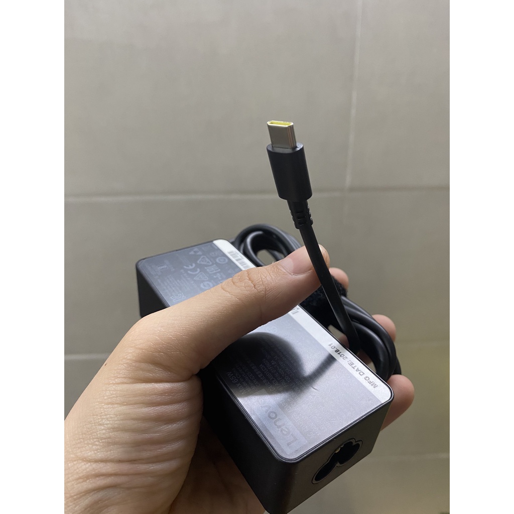 Adapter sạc pin laptop lenovo Thinkpad E15 2020 chính hãng bóc máy lenovo