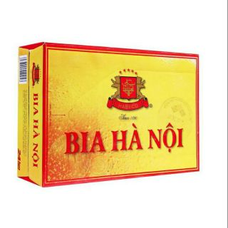 Bia lon Hà Nội -thùng 24 lon