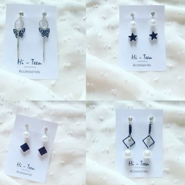 Combo 4 đôi bông tai Hàn quốc