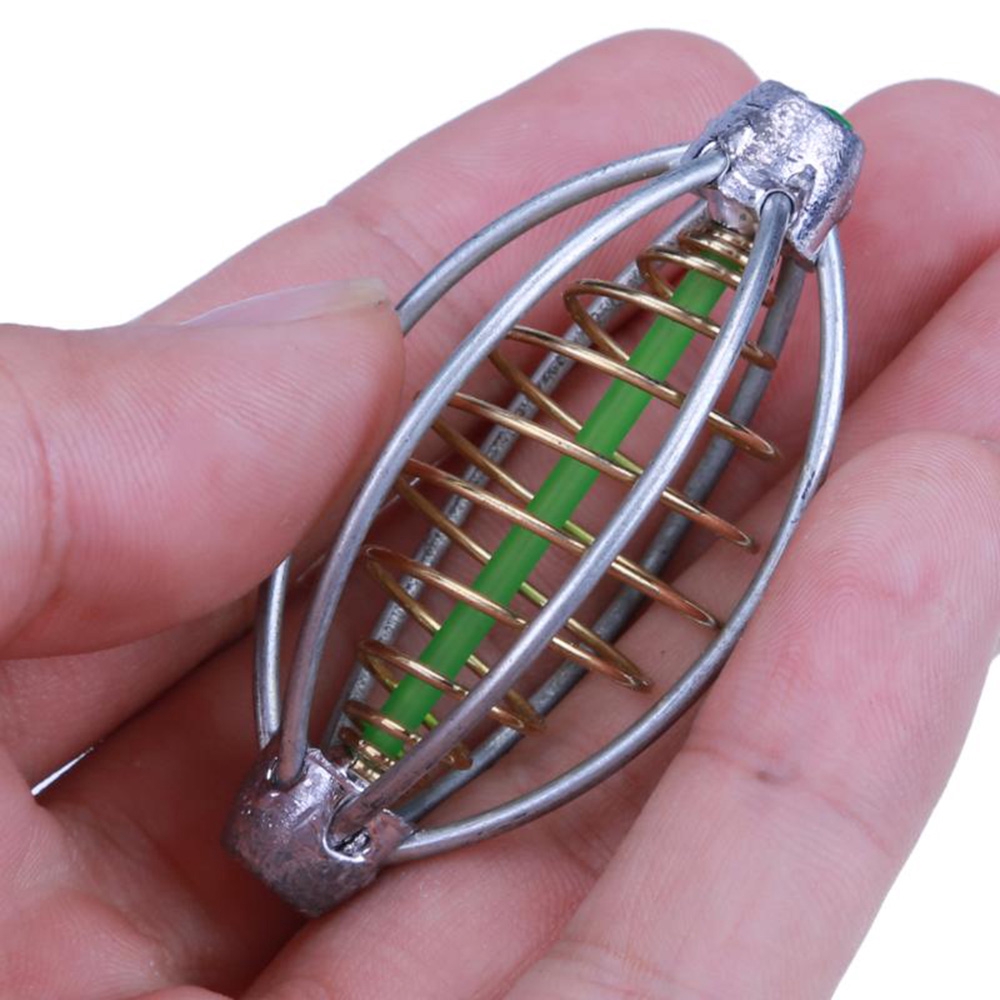 Chì câu cá kiểu lò xo gắn mồi cầu chuyên dụng