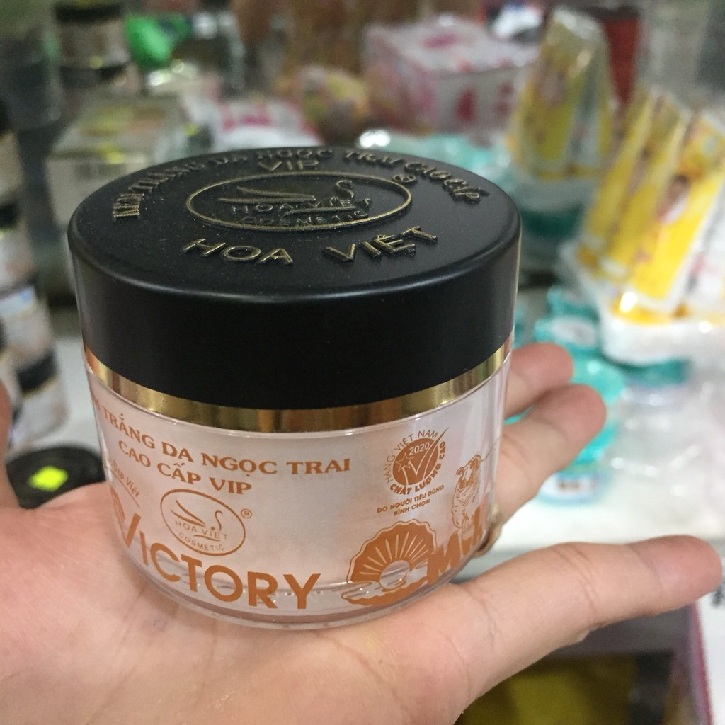 KEM TRẮNG DA NGỌC TRAI VIP HOA VIỆT VICTORY.