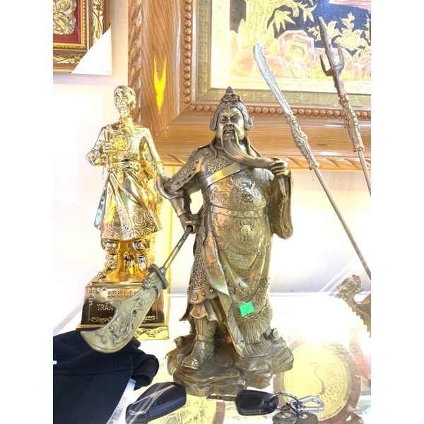 Tượng Quan Công - QUAN VÂN TRƯỜNG BẰNG ĐỒNG NGUYÊN CHẤT