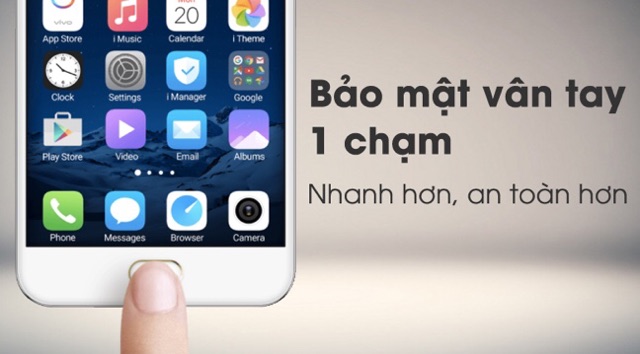 Điện Thoại  Vivo V5 ( 4GB/32GB ). Hàng chính hãng, máy cũ còn đẹp 90%.