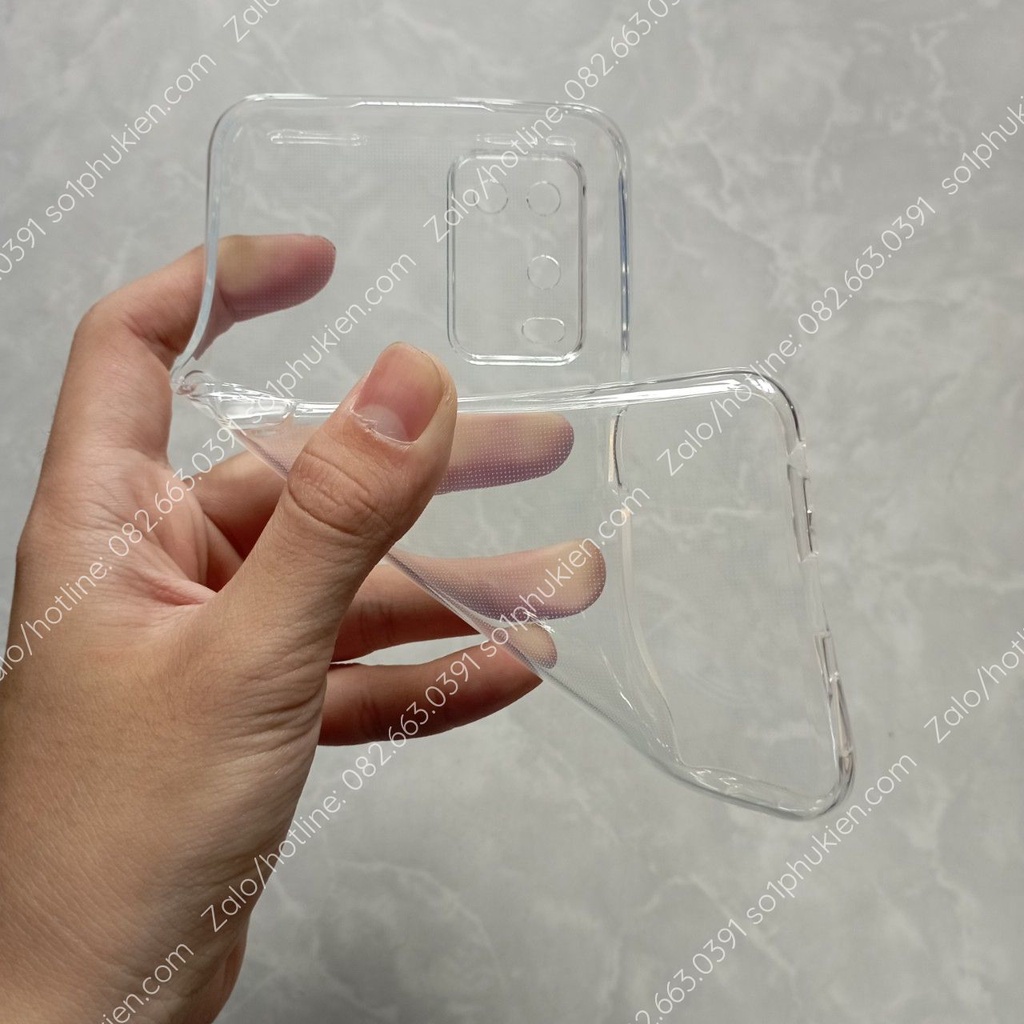 Ốp lưng Oppo A54 4G dẻo trong, chống sốc bảo vệ camera bền đẹp