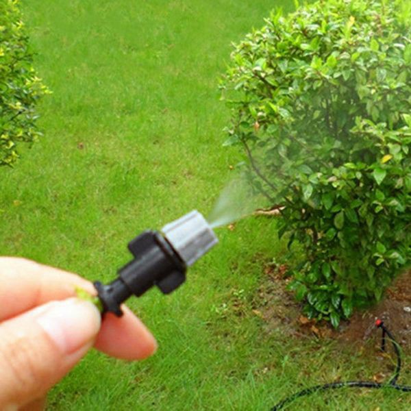 Bộ phun sương làm mát, tưới cây, tưới lan 10 béc + nguồn 12v5a + 10m dây