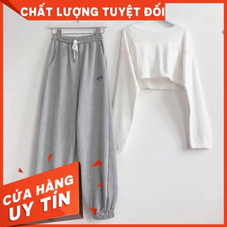 Quần jogger spun 3 màu unisex ttq