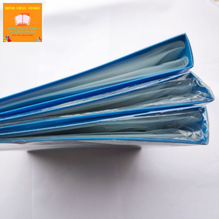 File Đựng Tài Liệu A4 20/40 Lá Double A -Nhựa Tốt Trong Suốt,Độ Dẻo Cao