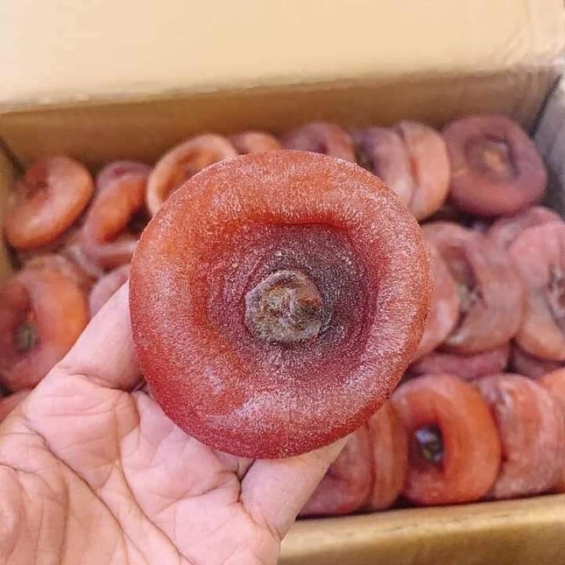 Hồng chén sấy dẻo nguyên trái túi 500g