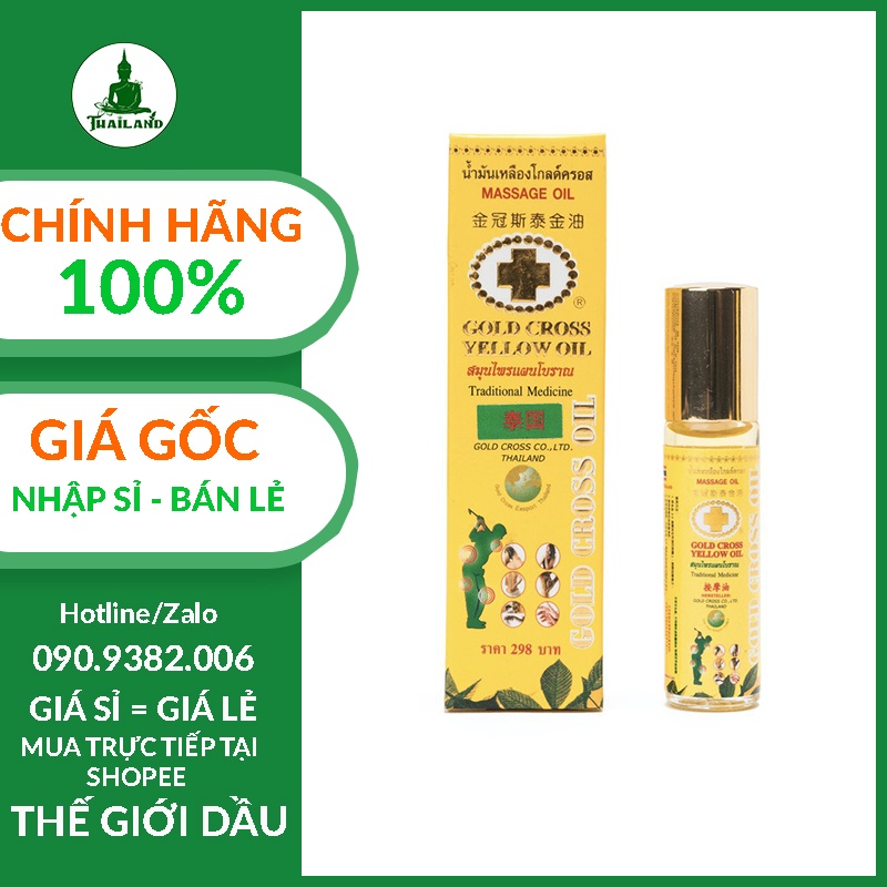 Dầu Thập Tự Vàng Thái Lan 24ml