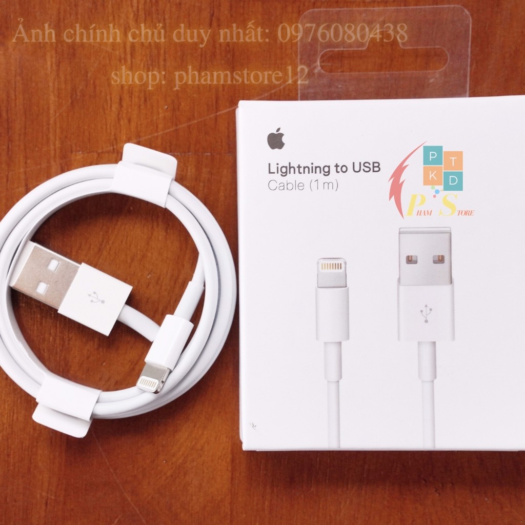 [ Cáp USB - Lightning ] Cáp Sạc IP X Zin 100% Dùng Cho IP 6,7,8,X, Giá Rẻ, Sạc Nhanh, Chất Lượng