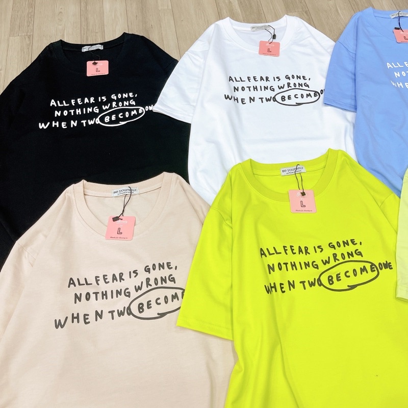Áo thun BYS BECOME unisex fullsize M L XL XXL