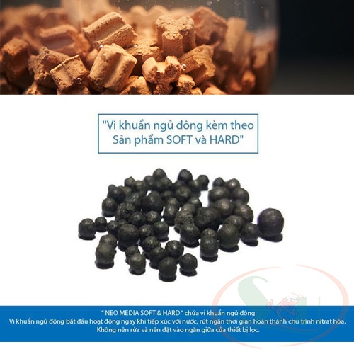 Vật Liệu Lọc Aquario Neo Media Premium Soft - Túi 1 Lít