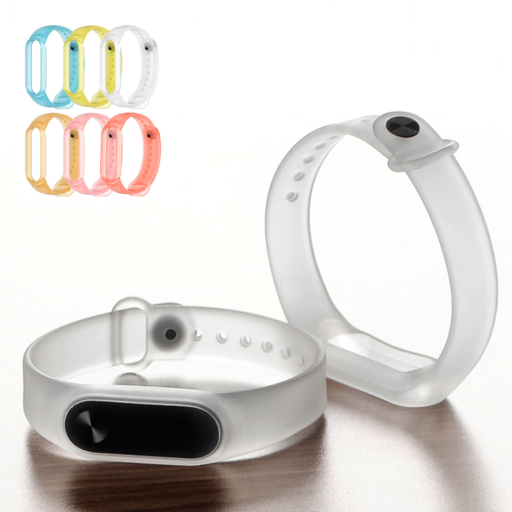 Dây Đeo Thay Thế Chất Liệu Silicon Thiết Kế Nhiều Lỗ Thời Trang Cho Xiaomi Mi Band 4 5 3