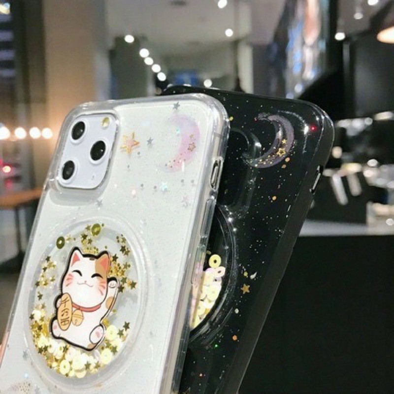 Ốp lưng mèo thần tài 2021 iPhone 12 Mini, 12, 12 Pro, 12 Pro Max, 11, 11 Pro Max, Xs Max XS, 7 Plus, 8plus máy mắn