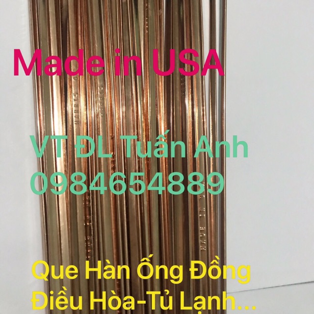 [Giá Gốc ]Combo 10 Que Hàn Ống Đồng Mỹ - Made in USA