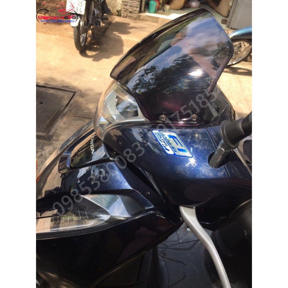 Kinh chắn gió sh vn 2017-2019 kiểu moto