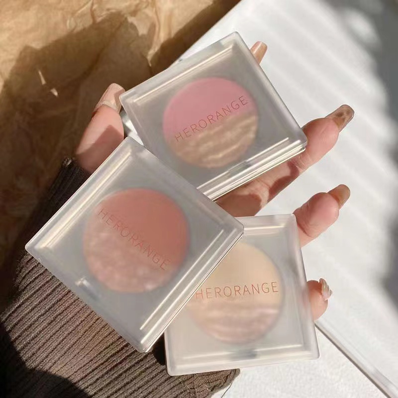 Cam Herrange® Phấn Mắt Bắt Sáng Hai Màu Sắc Thời Trang