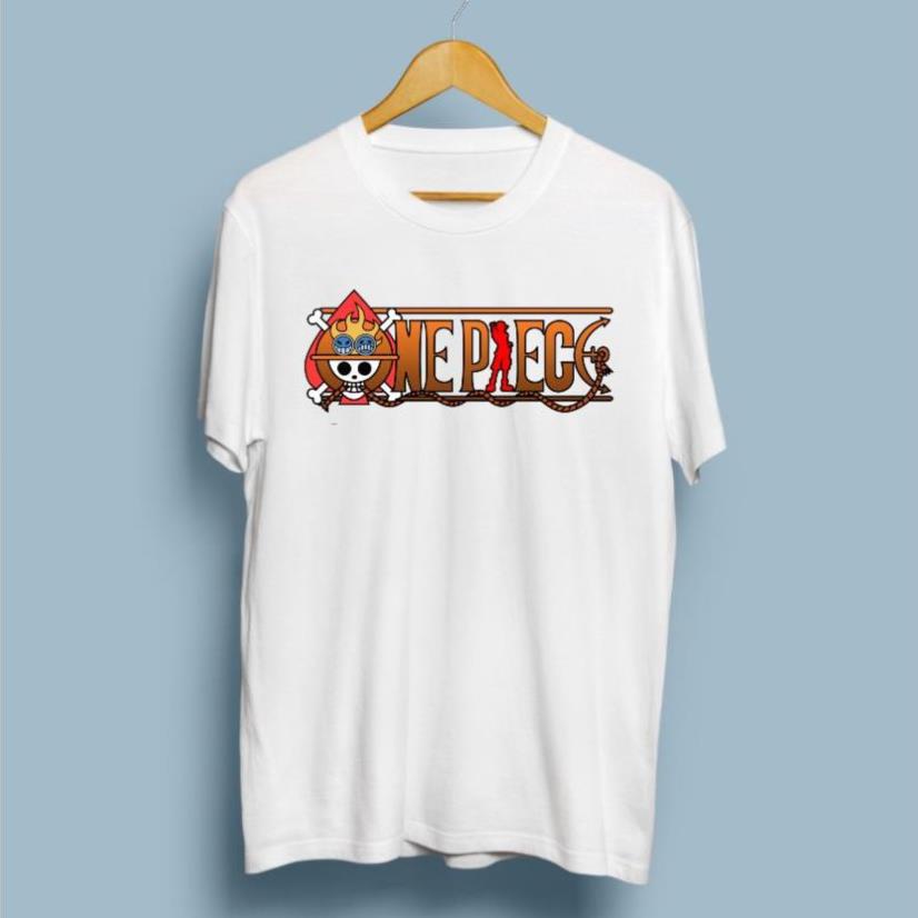 ⚡️FREESHIP⚡️Áo Thun In Hình Portgas D. Ace Trắng Và Đen Cực Đẹp - Áo thun One Piece