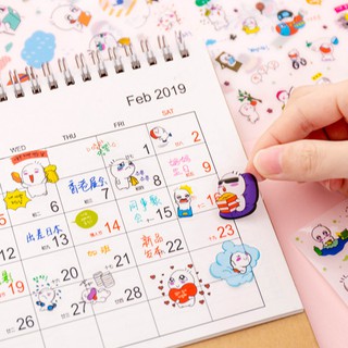 Set 6 Tấm Sticker Hot Boy Tiểu Bạch - 𝐀𝐢𝐭𝐚𝐨𝟐𝟒𝐇𝐂𝐌