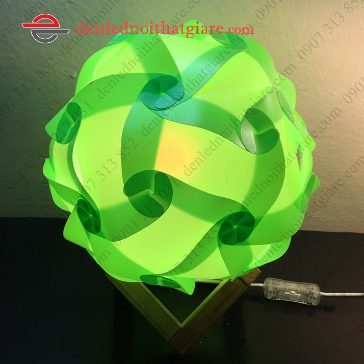 Đèn lồng IQ lắp ráp bằng nhựa trang trí quán cà phê, tiệc cưới, hội nghị