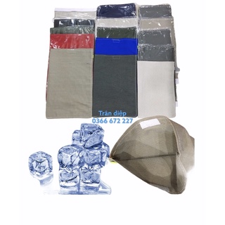 Túi đập nước đá 2 lớp dày bao đập đá