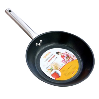 Chảo chống dính inox cao cấp goldsun có đáy từ.chảo chống dính gpp03 size 24cm, 28cm