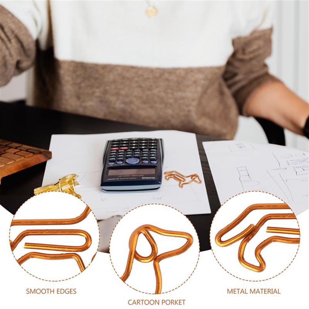 Kẹp Giấy Họa Tiết Hoạt Hình Sáng Tạo Tùy Chỉnh Đặc Biệt|Kẹp Giấy Tiện Lợi Dễ Sử Dụng
