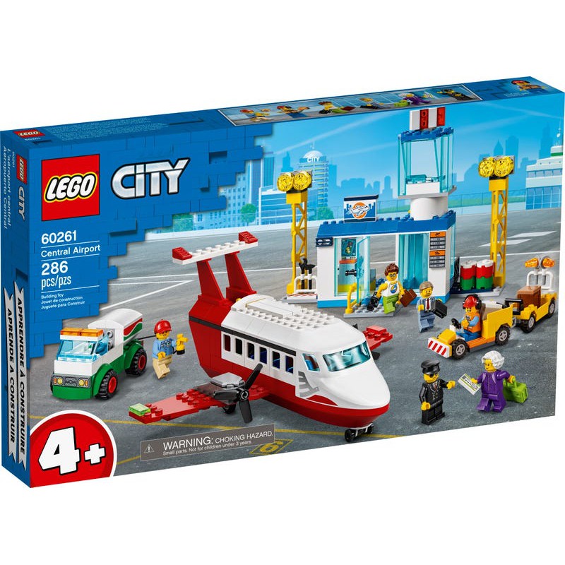 [HÀNG ĐẶT 1-3 TUẦN] Lego City 60261 Central Airport Sân Bay Trung Tâm