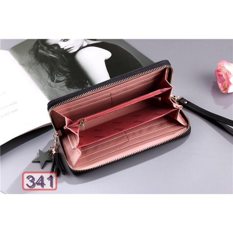 Ví Dài Nữ Dự Tiệc Khóa Kéo Forever Young Vuông V341 Cực Đẹp