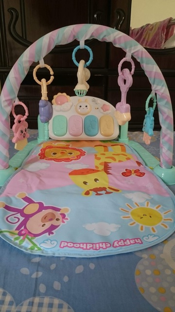 Thảm nhạc loại dày đẹp Baby gym music cho bé