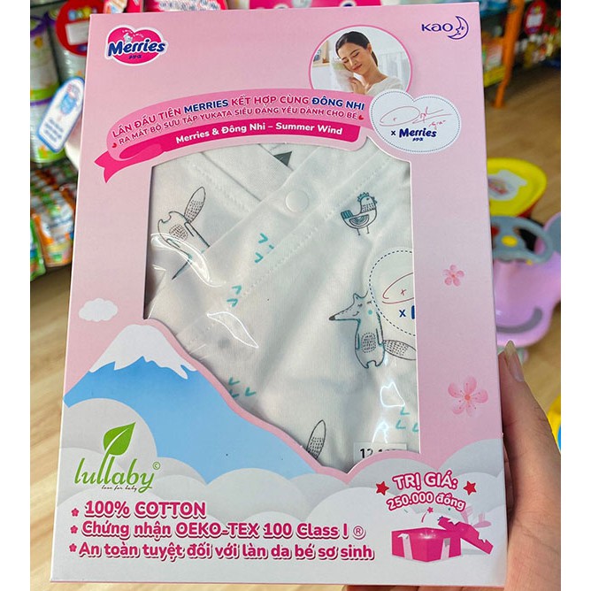 Bộ Quần Áo Yukata Lullaby Cotton cao cấp cho bé trai, bé gái