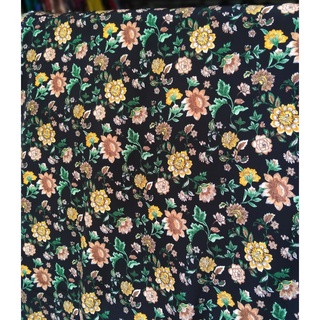 Vải siêu lụa hoa may đồ cực đẹp 40K/m (khổ 1.6m) (không co giãn)