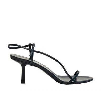Giày Cao Gót Hở Ngón Một Hàng Có Khóa Cài Phong Cách Pháp Thời Trang Mùa Hè 2022 Mới Dành Cho Bạn Nữ S8U7