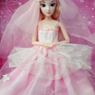 Búp bê công chúa barbie mắt đá