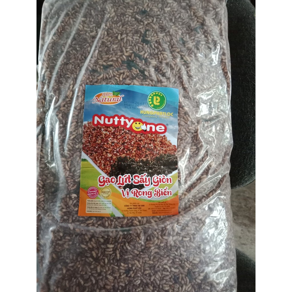 Sỉ 5kg Gạo Lứt Rong Biển Nutty One