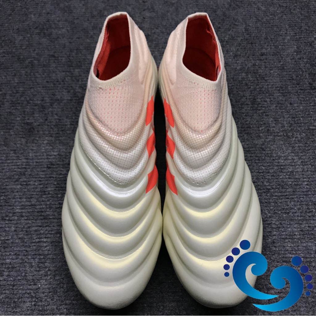 Giày đá bóng Copa 19 plus đỏ pha tự nhiên (combo giày +túi)