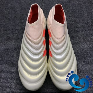 Giày đá bóng Copa 19 plus đỏ pha tự nhiên (combo giày +túi)