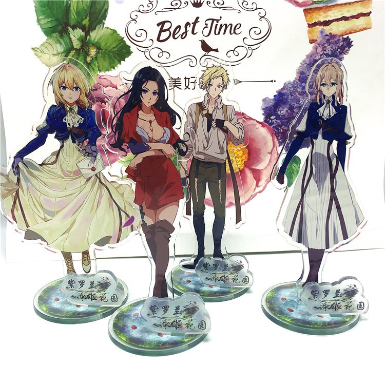 [Mới] 1 Tượng mica standee Violet Evergarden để bàn siêu hot anime